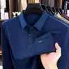 Nova camiseta masculina de manga longa para o outono, camisa polo masculina, camisa masculina estilosa de manga curta, camisa simples de manga curta para homens