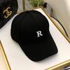 Gorra de Letras Bordadas de Tapa Dura Sombreros Nuevos de Moda para Mujer Ins Primavera y Otoño Gorra de Béisbol Casual Coreana para Hombre