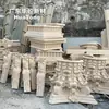 Gran Cúpula de GRC Centro de Exposiciones Iglesia Techo Esférico Componentes Prefabricados de Fibra de Vidrio y Cemento