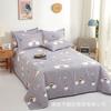 Sábana de Algodón Cepillado Pieza Única Sábana de Verano Dormitorio Cama Individual/Doble Sábana para Dormitorio de Estudiantes Pieza Única Simple