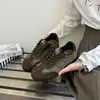 Zapatillas de Entrenamiento Alemanas Gu Yun Estampado de Leopardo Retro para Mujer Otoño 2026 Nuevas Zapatillas Casuales Versátiles para Mujer