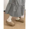 Sapatos Birkenstock Meia-Bota Antiderrapantes de Solado Grosso Estilo Retrô para Mulheres, Novo Estilo Primavera e Outono 2026, Solado Macio que Aumenta a Altura, Adequados para Combinar com Saias, Tamancos Fechados