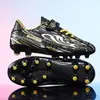 Zapatos de Fútbol con Cordones y Velcro Gratis para Niños y Niñas Uñas Rotas para Estudiantes de Primaria Zapatos Deportivos de Competición con Tacos