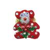 Regalo de Navidad Directo de Fábrica 3 Luces LED Insignia de Ángel Joyería para Fiesta Broche Luminoso para Árbol de Navidad