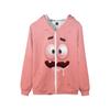 Sudadera con capucha informal con estampado periférico de Bob Esponja, nueva, de Amazon, para hombre y mujer, con cremallera y capucha