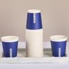 Vaso de Papel de Fibra de Bambú Vaso Desechable Venta al por Mayor Comercial Impresión de Logotipo Vaso para Beber Engrosado para el Hogar Vaso para Té Vaso para Café