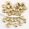 Nuevo Producto 8x10mm Cabeza de Gato Agujero Cruzado Colgante de Vidrio Pulsera DIY Collar Accesorios para Joyería Venta al por Mayor en Stock
