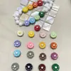 Contas Pequenas de Margarida Laqueadas em Acrílico para DIY/Acessórios de Decoração para Headwear, Corrente de Celular, Chaveiro, Bolsa