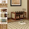 Zapatero para uso doméstico, diseño de múltiples niveles para la entrada, nuevo modelo 2026, adecuado para apartamentos de alquiler, zapatero interior simple y compacto