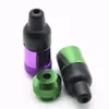 Venta Caliente Transfronteriza Mini Chupete de Goma Botella para Rapé Pipa de Metal Accesorios para Fumar
