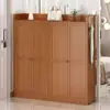 Mesita de noche mini, moderna y simple, mueble de almacenamiento de 20 cm, pequeño gabinete inteligente, mesita de noche ultradelgada de panel de roca de lujo ligero para uso doméstico