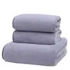 Toallas y Toallas de Baño de Terciopelo Coral de Color Liso con Borde para Suministro Transfronterizo, Suaves y Absorbentes, para Uso en Hogar y Hotel, Suministro al por Mayor de Comercio Exterior