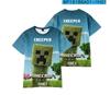 Camiseta de Manga Corta Huili Impresa en 3D para Adultos 2025.5.14