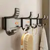 Prateleira de armazenamento e toalheiro de banheiro sem furação, acessórios de ferragens para banheiro e vaso sanitário, conjunto de barra de toalha