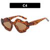 Óculos de Sol Kedun em Formato de Flor, Estilo Europeu e Americano, Óculos de Sol Excêntricos, Personalidade Irregular, Óculos de Sol para Festa Dançante, Moda Street Style