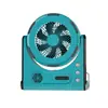 Ventilador Elétrico Recarregável para Camping, Ventilador de Mesa para Escritório com Grande Fluxo de Ar, Repelente de Mosquitos, Longa Duração da Bateria, Ventilador Portátil para Exterior com Longa Duração da Bateria
