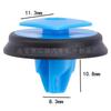 Adequado para Jeep Chrysler Fiat exterior do carro Fender Fender clipe fixo fivela saia lateral roda sobrancelha clipe