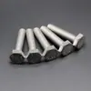 Pernos Externos Hexagonales de Acero Inoxidable 304 Tornillos Din933 Tornillos de Cabeza Hexagonal M8M10M12 Tornillos de Rosca Completa