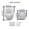Serie de Cajas de Almacenamiento con Molde de Pegamento DIY Yangyang de Deyi Serie de Portabolígrafos Molde de Silicona Espejo de Pegamento de Cristal