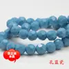 Suministro directo de fábrica 2/3/4 mm Jade Porcelana Bolas de 32 caras material para ensartar a mano cuentas de cristal cuentas de esquina multicorte