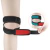 Protetor de Joelho Respirável de Silicone com Tiras Duplas Esportes ao Ar Livre Protetor de Patela Basquete Ciclismo Protetor de Patela Protetor de Joelho