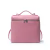 Bolso lonchera de piel de vaca de primera capa LP19LP27 estilo gigi mismo estilo cuero genuino bolso de mano de moda bolso de hombro para mujer bolso cruzado