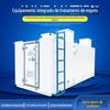 Equipamento de tratamento de esgoto integrado de tinta de água de águas residuais industriais pulverização de reprodução de abate de abate e tingimento de equipamentos de tratamento de esgoto