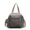Bolsa Feminina Fashion 2024 Nova Versátil de Lona Grande Capacidade Bolsa de Ombro para Escritório Bolsa Tote Bolsa de Mão