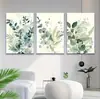 Pintura em Tela de Três Peças para Sala de Estar e Quarto, Tela a Óleo de Alta Definição, Pintura Decorativa Estilo Chinês, Arte de Parede, Feito Sob Medida para Clientes