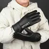 Guantes de Invierno Cálidos para Hombre al por Mayor en Stock, Extra Grandes y Gruesos, Cortavientos e Impermeables, Guantes de Motocicleta Compatibles con Pantalla Táctil