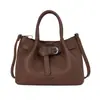 Bolso Texturizado Simple y Elegante 2026 Diseño de Nicho Bolso Cruzado Casual de Hombro Bolso Cubo de Verano Moderno para Mujer