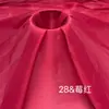 Tecido de Organza Macio Sedoso Franzido Estilo Ilha Atacado Tecido Decorativo para Vestido Lolita de Designer de Alto Padrão