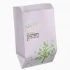 Saco Acordeão à Prova de Óleo para Frango Frito Sacola de Papel Grau Alimentício Sacola de Embalagem para Lanches Sacola de Papel para Coxas e Asas de Frango Frete Grátis