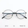 Armazón para Gafas de Miopía Cuadrado Pequeño Retro Ultraligero Japonés y Coreano Armazón para Gafas de Sol de Titanio B Borde Delgado Ultraligero Venta al por Mayor