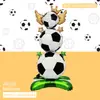 Modelo Nuevo Fútbol Baloncesto Base de Pie Globo de Papel de Aluminio Transfronterizo Trofeo Copa del Mundo Suministros para Eventos Deportivos