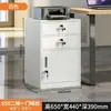 Gabinete Bajo de Acero Mesita de Noche Gabinete de Almacenamiento de Oficina con Cajón Debajo del Escritorio Gabinete Pequeño Gabinete Multifuncional con Cerradura Gabinete de Chapa Metálica