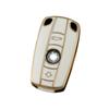 Explosiones Europeas y Americanas Adecuadas para BMW Antiguo E61E90 Serie 3 Serie 5 X3X5 Phnom Penh Funda para Llave de Coche Funda Goma Blanda TPU