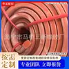 Tira de silicona de espuma de esponja de silicona, tira de sellado de silicona roja de hierro, tira de espuma de silicona de 20 * 20 mm