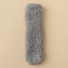 Meias de Inverno de Lã Coral para Mulheres, Meias de Cano Médio para o Chão, Espessas e Forradas com Lã para Aquecimento, Meias de Dormir que Não Soltam Pelos, Meias Zhuji