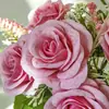 Flores Artificiales, Rosas Artificiales, Rosas para Ramo de Boda, Decoraciones Románticas de Rosas para Boda, Rosas de San Valentín