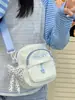 Bolsa pequeña estilo japonés de verano para mujer 2026 nuevo modelo multibolsillos ligera bandolera para caminar y ocio bolsa para teléfono móvil bolso de hombro