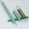 Resorte de Tensión de Gancho Doble de Acero Inoxidable y Acero al Manganeso, Resorte de Tensión de Gancho Central Galvanizado, Resorte de Tensión de Doble Oreja de Gancho Estilo Alemán Estilo Británico