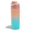 Botella de Agua Deportiva Promocional de Gran Capacidad, Sencilla, para Beber Directamente, con Logo Personalizado, Botella de Agua Portátil Colorida y Elegante para Fitness