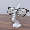 Novo suporte de óculos em formato de rosto, divertido suporte de óculos para mesa, decoração peculiar para escritório, decoração criativa para óticas