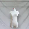 Colgador de Vestido de Boda Maniquí Femenino Soporte de Exhibición Accesorio Maniquí de Medio Cuerpo para Colgar Ropa de Mujer Gancho para Escaparate de Tienda de Ropa Maniquí Falso Xiuhe