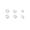 Perlas de Agua Dulce Puras Naturales, Cuentas Sueltas, Cuentas de Arroz de Agujero Completo, Cuentas de Concha, Pulsera DIY Hecha a Mano, Collar, Accesorios para Enhebrar al por Mayor
