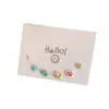 Set Semanal de Aretes de Venta Caliente Transfronterizo Estilo Coreano Aleación Mariposa Animal Corazón Simple Moda Aretes para Mujer