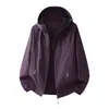 Chaqueta Deportiva para Exteriores Estilo Montaña, Protección UV, Ropa de Protección Solar para Hombres y Mujeres, Ropa Delgada de Protección Solar, Transpirable con Sensación de Hielo, Cortavientos Amigable con la Piel
