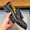 Zapatos de Piel de Lujo para Hombre Capa Superior Piel de Vaca Grano Abierto Mocasines con Borlas Zapatos de Vestir charol Casual de Negocios Estación Europea