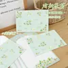 Set de Papel de Carta Estilo Fresco y Sencillo con Exquisita Papelería Manuscrita, Carta de Amor de Confesión Artística, Tarjeta de Mensaje de Bendición